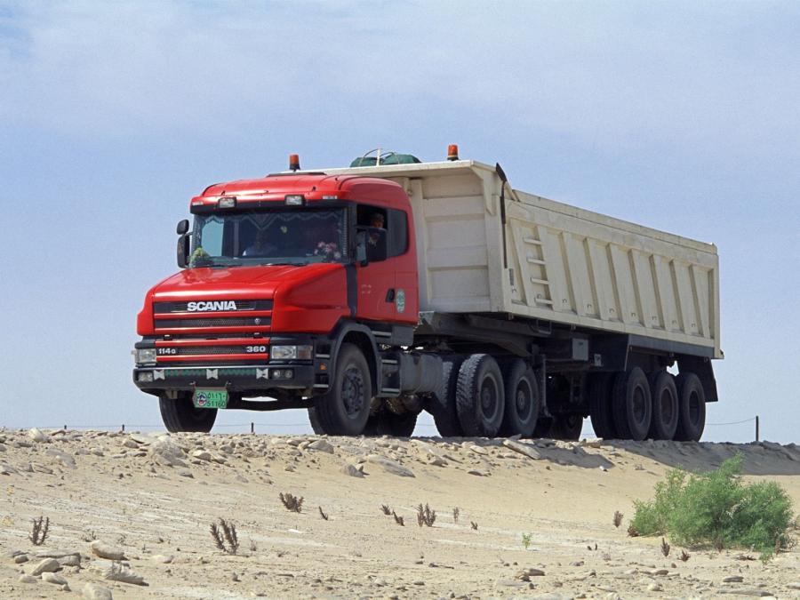  Scania T114G 360 6x4 1995 года  (фото 1 из 1)